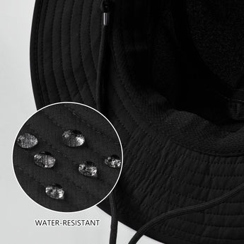 UPF 50+ Bucket Hat with Laser Perforated Mesh - Bassdash