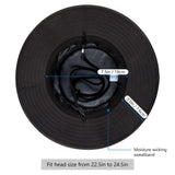 UPF 50+ Bucket Hat with Laser Perforated Mesh - Bassdash