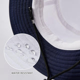 UPF 50+ Bucket Hat with Laser Perforated Mesh - Bassdash