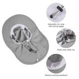 Kids' UPF 50+ Wide Brim Sun Hat with Neck Flap - Bassdash