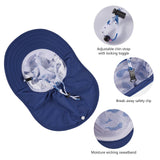 Kids' UPF 50+ Wide Brim Sun Hat with Neck Flap - Bassdash