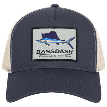 Unisex Embroidered Patch Trucker Hat - Bassdash