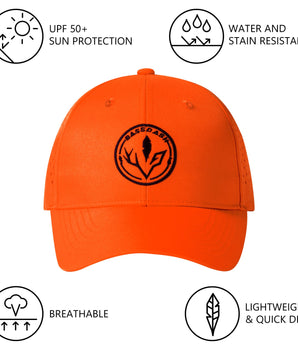 Unisex UPF 50+ Water Resistant Laser Cut Mesh Baseball Cap FH14