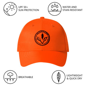 Unisex UPF 50+ Water Resistant Laser Cut Mesh Baseball Cap FH14
