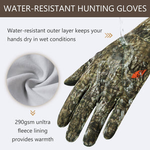 Winter Fleece Water Resistant Hunting Gloves HG09