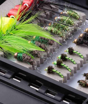 80 Pcs Assorted Flies Fly Fishing with Waterproof Fly Box - Bassdash