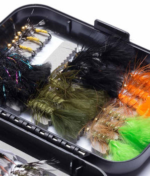 58 Pcs Fly Fishing Flies for Trout Steelhead Salmon - Bassdash
