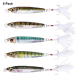 Gungnir Light Jigging Casting Lures with VMC Hooks - Bassdash