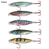 Shadow Vertical Jig Lures 40/60 Grams for Saltwater Freshwater Fishing - Bassdash