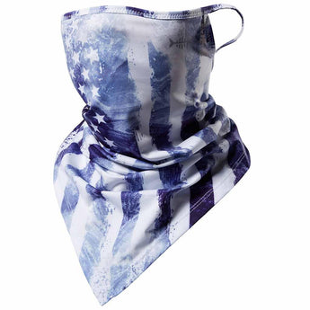 UPF 50+ UV Protection Earloop Neck Gaiter Windproof Bandanas - Bassdash