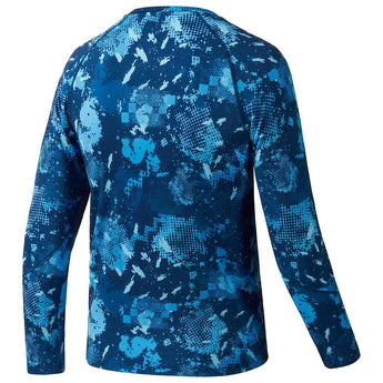 Youth UPF50+ Camo Long Sleeve Fishing Shirt FS14Y - Bassdash