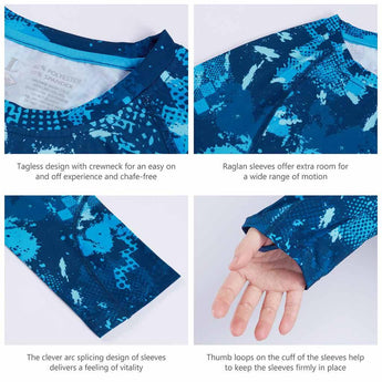 Youth UPF50+ Camo Long Sleeve Fishing Shirt FS14Y - Bassdash