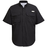 Men's UPF 50+ Short Sleeve Button Down - Bassdash