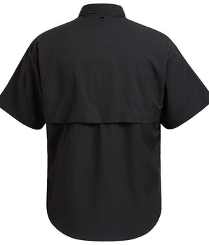 Men's UPF 50+ Short Sleeve Button Down - Bassdash