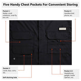 Men's UPF 50+ Short Sleeve Button Down - Bassdash