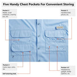 Men's UPF 50+ Short Sleeve Button Down - Bassdash