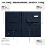 Men's UPF 50+ Short Sleeve Button Down - Bassdash