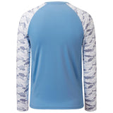 Youth UPF 50+ Camo Long Sleeve Fishing Shirt FS08Y - Bassdash