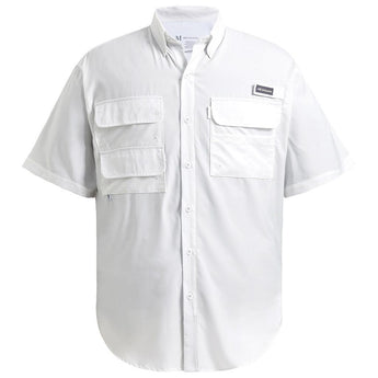 Men's UPF 50+ Short Sleeve Button Down - Bassdash