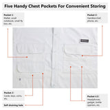 Men's UPF 50+ Short Sleeve Button Down - Bassdash