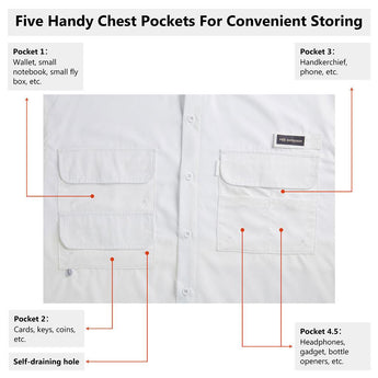 Men's UPF 50+ Short Sleeve Button Down - Bassdash