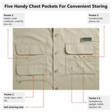 Men's UPF 50+ Short Sleeve Button Down - Bassdash