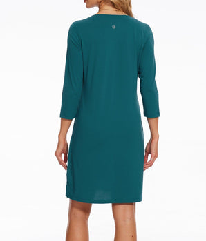 Lightbare Women's UPF 3/4 Sleeve Sun protection Dress LB04W - Bassdash