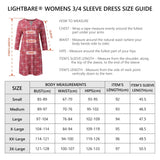 Lightbare Women's UPF50+ 3/4 Sleeve Dress LB04W - Bassdash