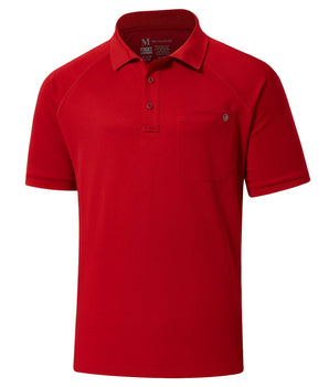 Men's Short Sleeve Polo Shirts UPF 50 LB06M - Bassdash