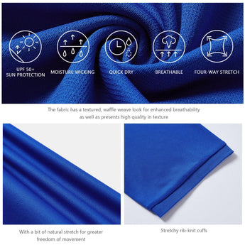 Men's Short Sleeve Polo Shirts UPF 50 LB06M - Bassdash