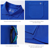 Men's Short Sleeve Polo Shirts UPF 50 LB06M - Bassdash