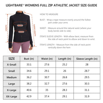 Women’s Full Zip Athletic Jacket LB18W - Bassdash