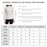 Women’s Full Zip Athletic Jacket LB18W - Bassdash