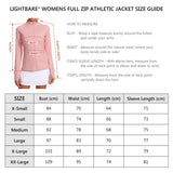 Women’s Full Zip Athletic Jacket LB18W - Bassdash