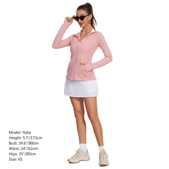 Women’s Full Zip Athletic Jacket LB18W - Bassdash