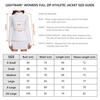 Women’s Full Zip Athletic Jacket LB18W - Bassdash