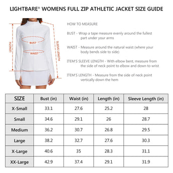 Women’s Full Zip Athletic Jacket LB18W - Bassdash