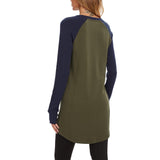 Women's Crew Neck Fleece Dress LB20W - Bassdash