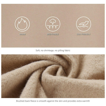 Women’s Oversized Half Zip Fleece Sweatshirts LB21W - Bassdash