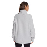 Women’s Oversized Half Zip Fleece Sweatshirts LB21W - Bassdash