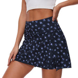 Women's Side Slit Tennis Skirts with Shorts LB17W - Bassdash