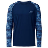 Men's UPF 50+ Camo Long Sleeve Fishing Shirt FS08M - Bassdash