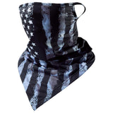 UPF 50+ UV Protection Earloop Neck Gaiter Windproof Bandanas - Bassdash