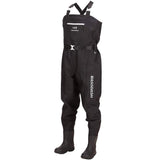 Men's 3D PVC Game Wader (Black Plaid) - Boot Foot - Bassdash