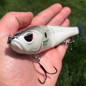 SwimShad Glide Baits Single-Jointed Hard Fishing Lure - Bassdash