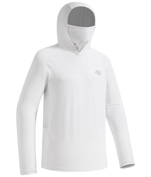 UVSAI Men Permanent UV Sun Hoodie Shirt with Mask
