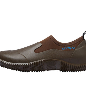 Men’s Waterproof Garden Shoes Rain Boots Slip-On Footwear