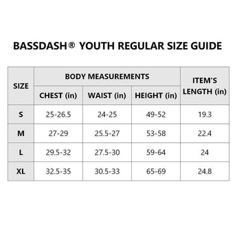 Youth UPF50+ Camo Long Sleeve Fishing Shirt FS14Y - Bassdash