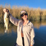 Women's UPF 50+ Long Sleeve Button Down Shirt FS21W - Bassdash