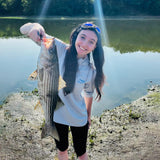 Women’s UPF 50+ Long Sleeve Hoodie Half Zip Shirt - Bassdash